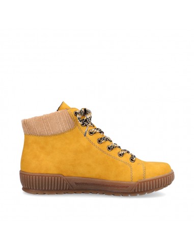 Boots RIEKER femme N0709 68 jaune Chaussures confort Paris